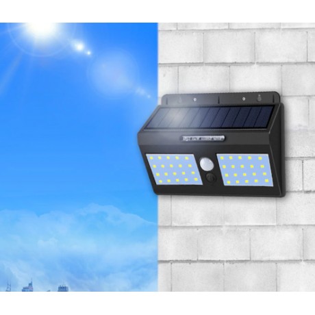 Güneş Enerjili 40 Led'li  Hareket Sensörlü Solar Aydınlatma Solar Lighting Orjinal Yeni Ürün 